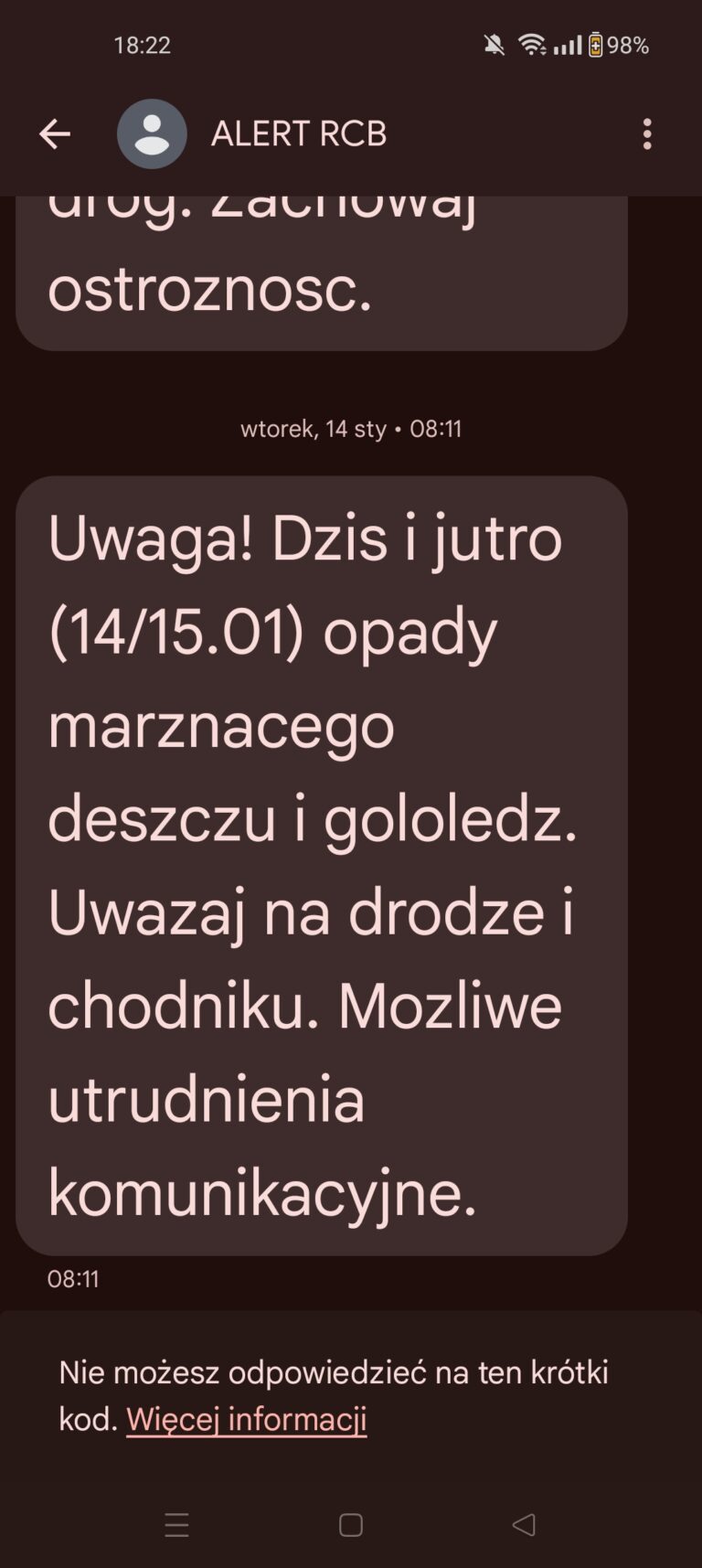 Nowe zasady ostrzegania. Alert RCB po podrywie myśliwców