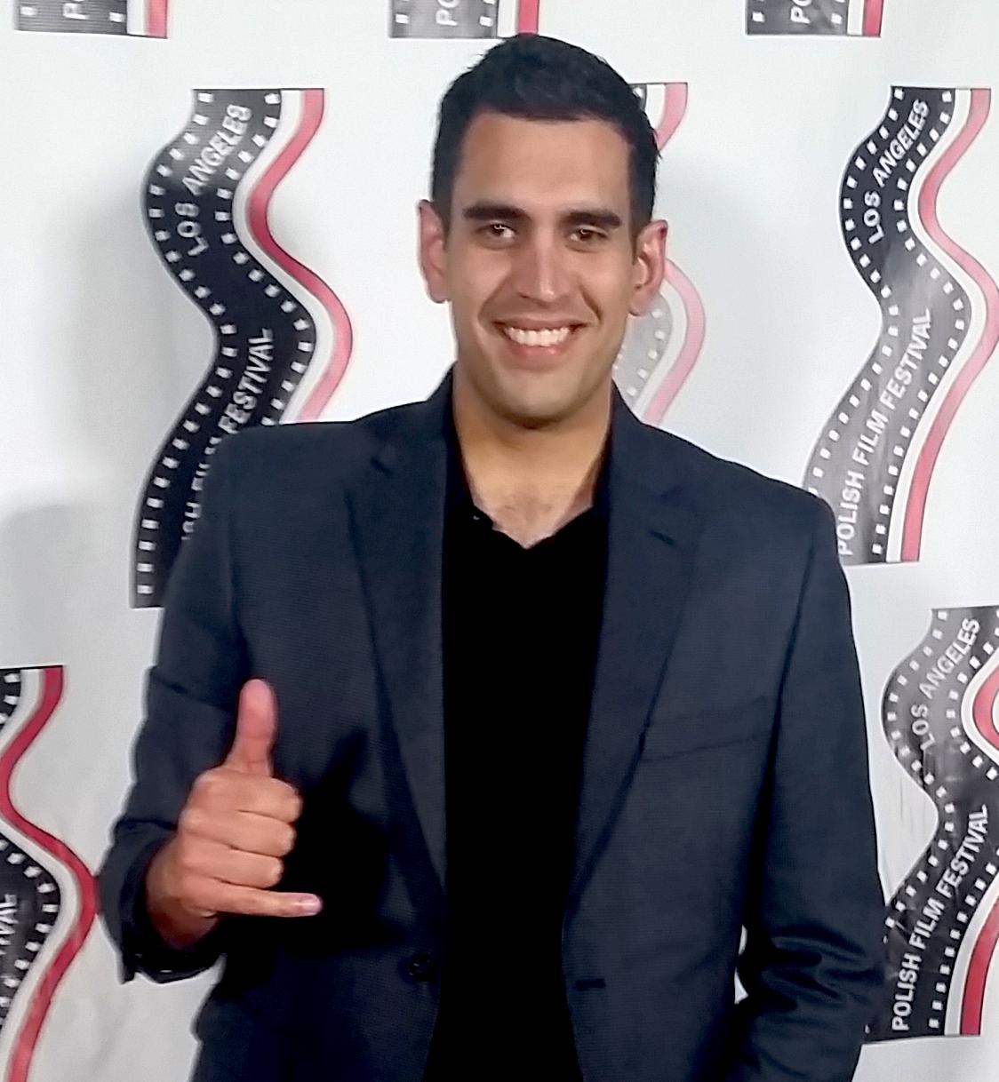Andrew de Burgh at the 2017 Polish Film Festival Los Angeles