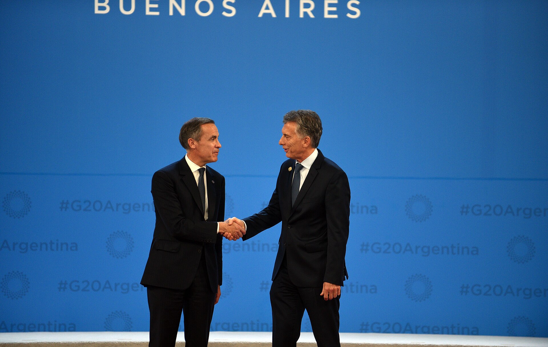 Official Welcome - President of Financial Stability Board, Mark Carney