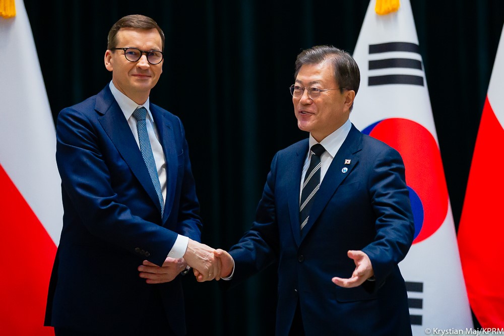 Prime Minister Mateusz Morawiecki in Budapest: The countries of the Visegrad Group are the most important — spór Ukrainy z Koreą Południową