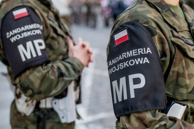 przesyłka w Żandarmerii Wojskowej