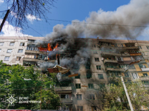 rosyjski atak na Kramatorsk